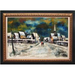 G. Charon and R. Albert paintings