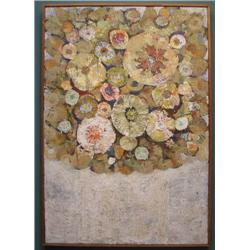 Minoru Inoue 1963 Abstract Painting