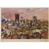 Image 1 : Henry Koerner print Pittsburgh from The North Side