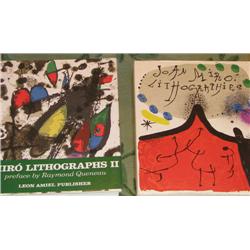Joan Miro Lithographs Volume I and Volume II