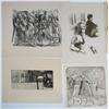 Image 2 : portfolio of 12 assorted prints and drawings