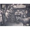 Image 4 : Jackson Lee Nesbitt Auction Barn lithograph