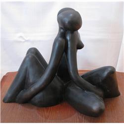 Bronze of Two Entwined Figures