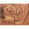 Image 5 : Picasso orig color linocut Femme Endormie, Sleeping Woman