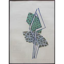 Richard Smith First Dancer Etching