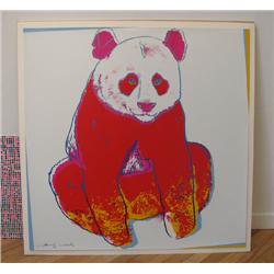 Andy Warhol "Giant Panda" from Endangered Species