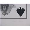 Image 3 : 5 Wegman orig lithos Royal Flush: Clubs