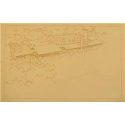 Frank Lloyd Wright Wasmuth, Summerhouse for Elizabeth Stone 