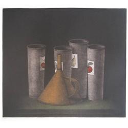 Pair of TOMOI YOKOI mezzotints