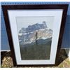 Image 3 : Jasper park Lodge Decor- Framed Mountain Landscape Photographs