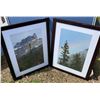 Image 1 : Framed Mountain Landscape Photographic Prints from the Jasper Park Lodge