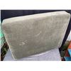 Image 3 : Jasper Park Lodge Custom Made- Green Upholstered Sofa Bed with Mattress