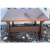 Image 4 : Solid Wood Square Coffee Table With Pegged Joints