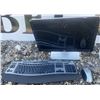 Image 2 : HP w1907 LCD Monitor with Microsoft Keyboard, Mouse, and Cables