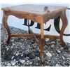 Image 3 : Wooden Side Table with Carved Details