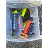 Image 6 : Plastic Storage Drawers with Mixed Tools, Clamps, and Art Supplies