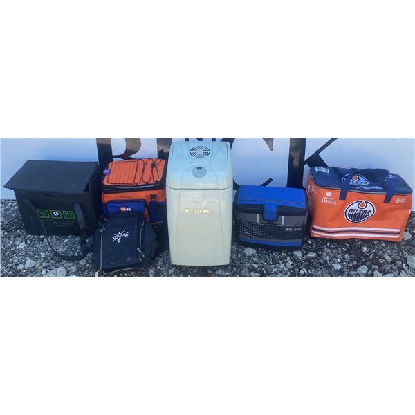 Cooler Bags and Mobicool Portable Fridge Lot