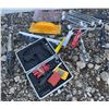Image 10 : Lot: Sanding Supplies, Hand Tools, Bags, and Leisure Duffle
