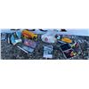 Image 3 : Lot: Sanding Supplies, Hand Tools, Bags, and Leisure Duffle
