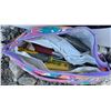 Image 8 : Lot: Sanding Supplies, Hand Tools, Bags, and Leisure Duffle