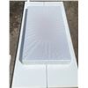 Image 6 : White Wood Crib With Mattress And Support Grid