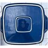 Image 10 : Blue Tableware Lot: Plates, Bowls, Casserole, Glasses
