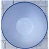 Image 14 : Blue Tableware Lot: Plates, Bowls, Casserole, Glasses