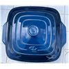Image 8 : Blue Tableware Lot: Plates, Bowls, Casserole, Glasses