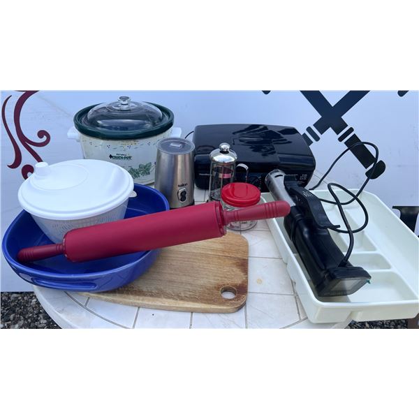 Kitchen Appliances and Accessories Lot