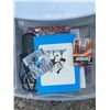 Image 2 : Gracious Living Four-Drawer Plastic Storage Cart with Contents