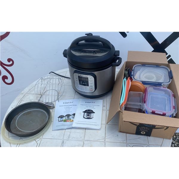 Instant Pot IP-DUO Multi-Function Cooker With Accessories