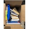 Image 8 : Box Lot of Assorted Books and DVDs