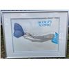 Image 1 : Framed Drawing "Mama's Hands" with Butterfly, Signed