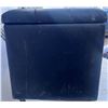 Image 4 : Black Faux Leather Storage Ottoman Bench