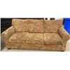Image 2 : Floral Upholstered Sofa and Loveseat Set