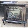 Image 2 : Paramount Electric Fireplace With Remote and Bevelled Wall Mirror