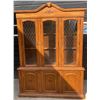 Image 2 : Artwood Custom Furniture Ltd Oak Lighted China Cabinet