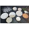 Image 1 : Fine China Dinnerware and Glassware Lot