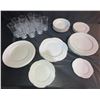 Image 9 : Fine China Dinnerware and Glassware Lot
