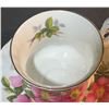 Image 10 : 5 English Bone China Floral Teacups and Saucers