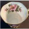 Image 5 : 5 English Bone China Floral Teacups and Saucers