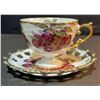 Image 12 : 4 Bone China Teacup and Saucer Duos, Gladstone, Royal Stuart, Shafford