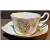 Image 2 : 4 Bone China Teacup and Saucer Duos, Gladstone, Royal Stuart, Shafford