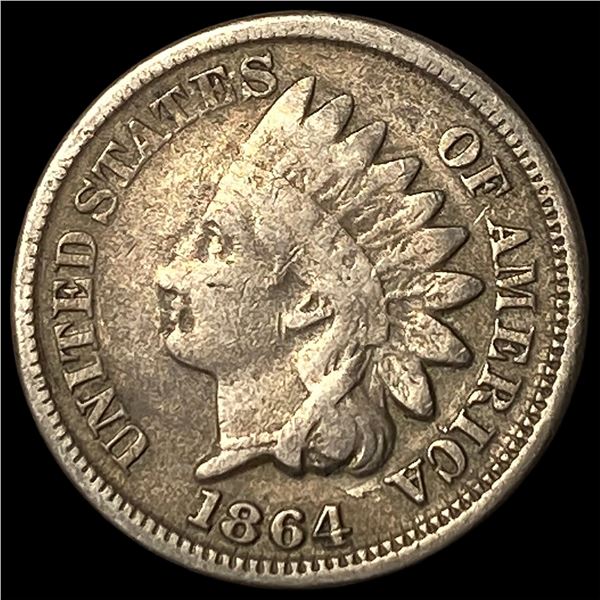 1864 Indian Head Cent NICELY CIRCULATED
