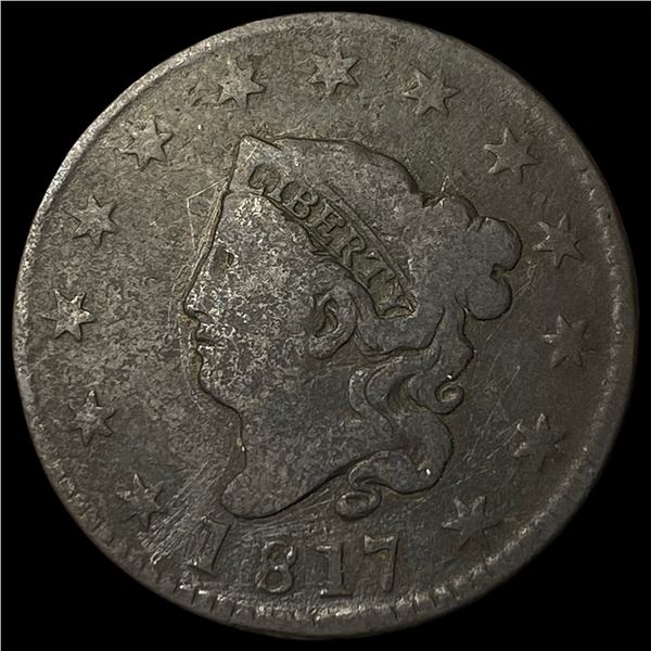 1817 Coronet Head Large Cent NICELY  CIRCULATED