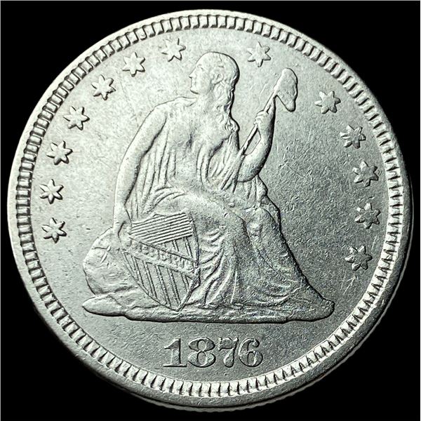 1876 Seated Liberty Quarter UNCIRCULATED