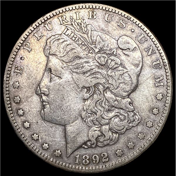 1892-S Morgan Silver Dollar NEARLY  UNCIRCULATED