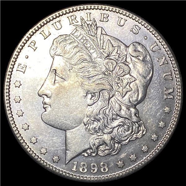1898-S Silver Morgan Dollar CLOSELY UNCIRCULATED