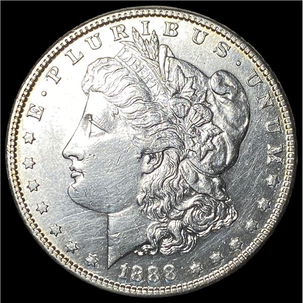 1888-S Silver Morgan Dollar CLOSELY UNCIRCULATED