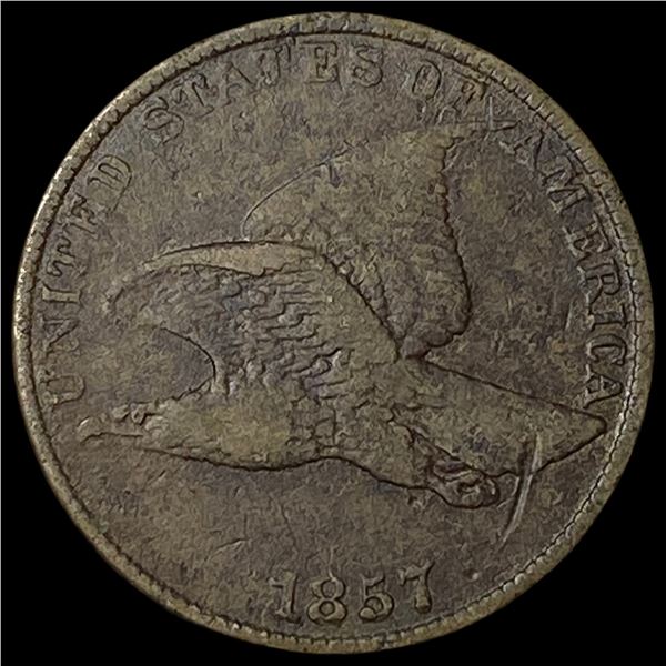 1857 Flying Eagle Cent LIGHTLY CIRCULATED